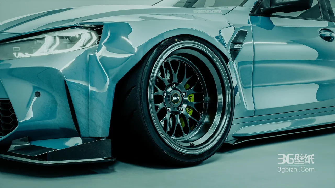 超宽体BBS改装跑车·机械运动风 Speedhunters 壁纸1