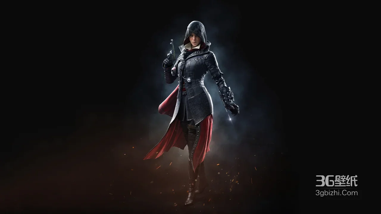伊薇·弗莱·刺客装束 暗黑写实风 刺客信条枭雄高画质壁纸1