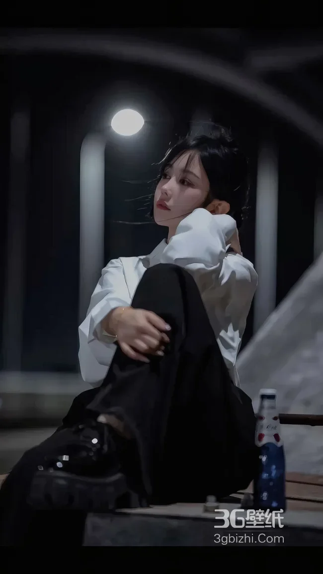 清冷女生·暗黑氛围夜景 小众高级感手机壁纸1