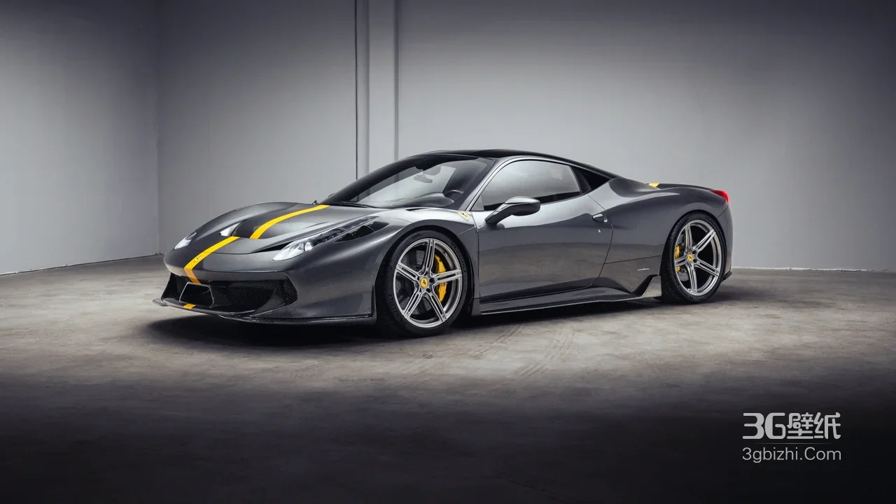 法拉利超跑·冷峻金属风 超跑电脑壁纸1
