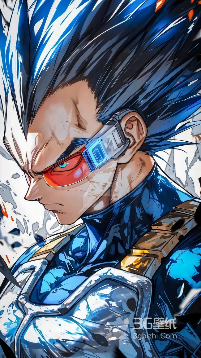 贝吉塔·战斗探测器·热血风龙珠高燃壁纸1