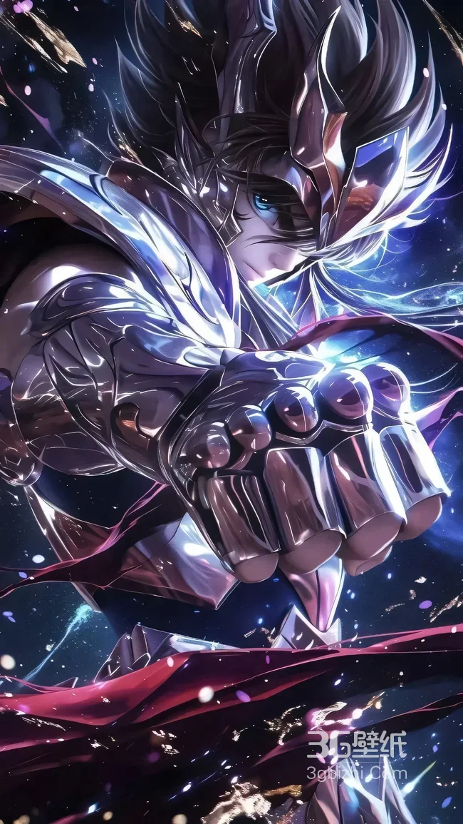 星矢·圣衣拳锋 二次元炫酷《圣斗士星矢》手机壁纸1