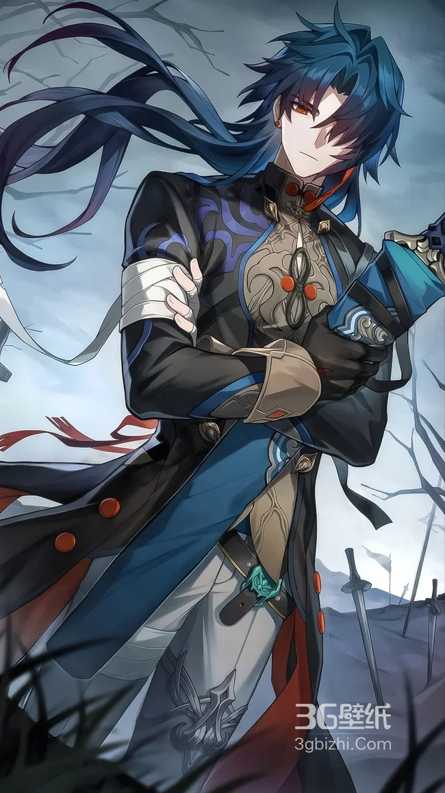 刃·冷峻持刀 国风暗黑《崩坏：星穹铁道》游戏壁纸（高人气）1