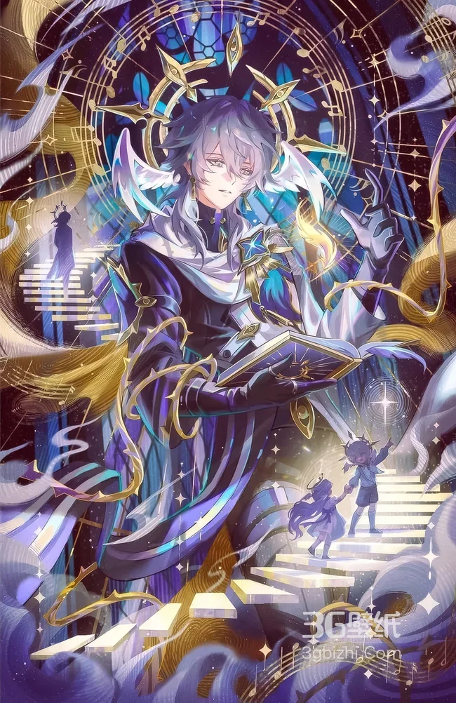 魔法书魔导士·星穹魔幻 二次元游戏角色壁纸1