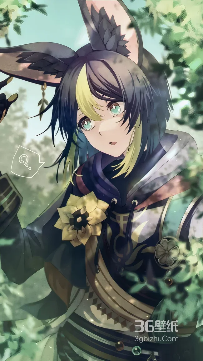 原神提纳里·兽耳森系 二次元唯美治愈风1