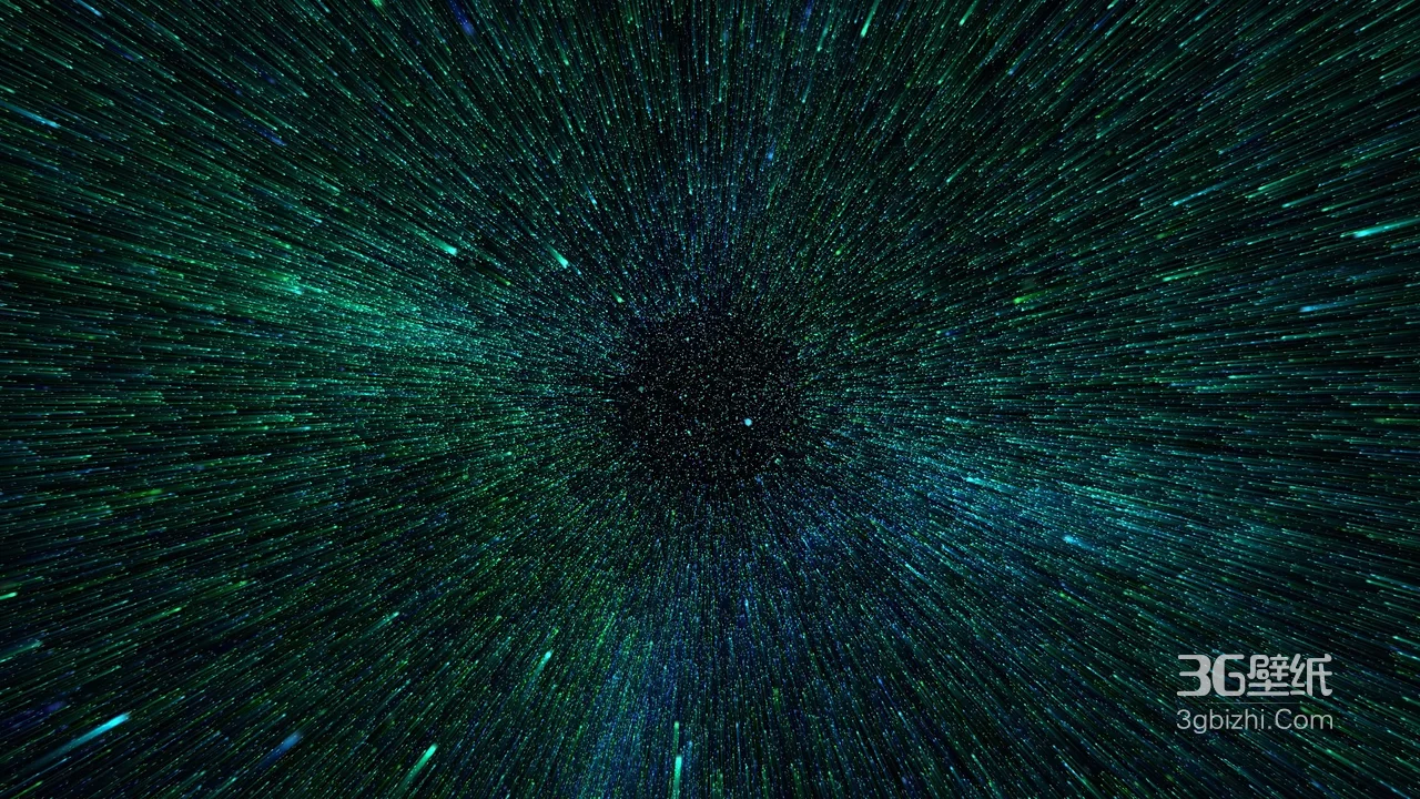 星空穿越·科幻流光 深邃宇宙星轨电脑壁纸高人气款1