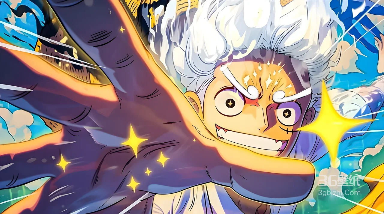 蒙奇·D·路飞（尼卡形态） 海贼王热血动漫电脑壁纸推荐1