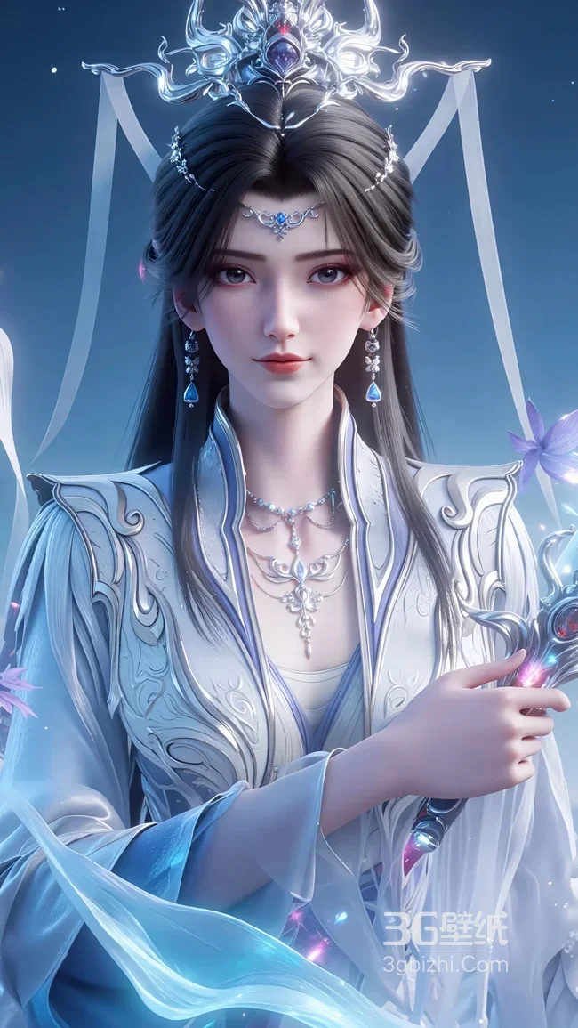 《仙逆》李慕婉·银华服飘带 唯美国风国漫 仙侠壁纸热门款1