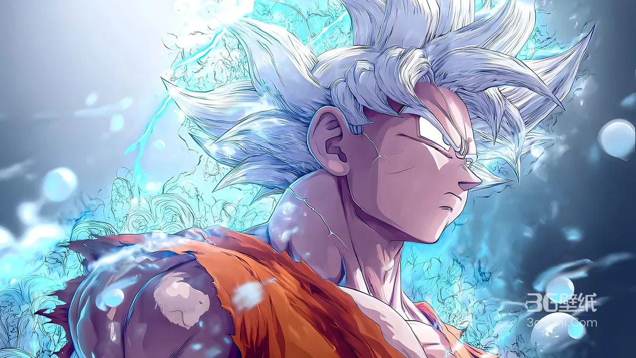 孙悟空·自在极意功 《龙珠》动漫风热血电脑壁纸1