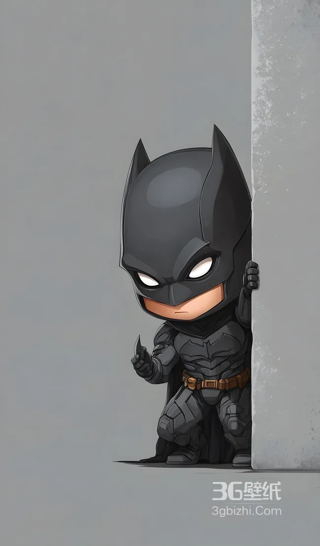 蝙蝠侠·Q版暗黑风 影视角色手机壁纸热门款1