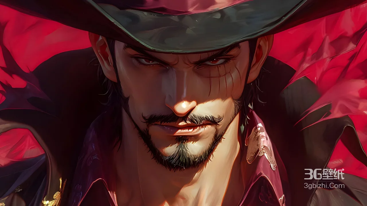 乔拉可尔·米霍克·冷峻霸气 写实动漫风 海贼王高清壁纸1