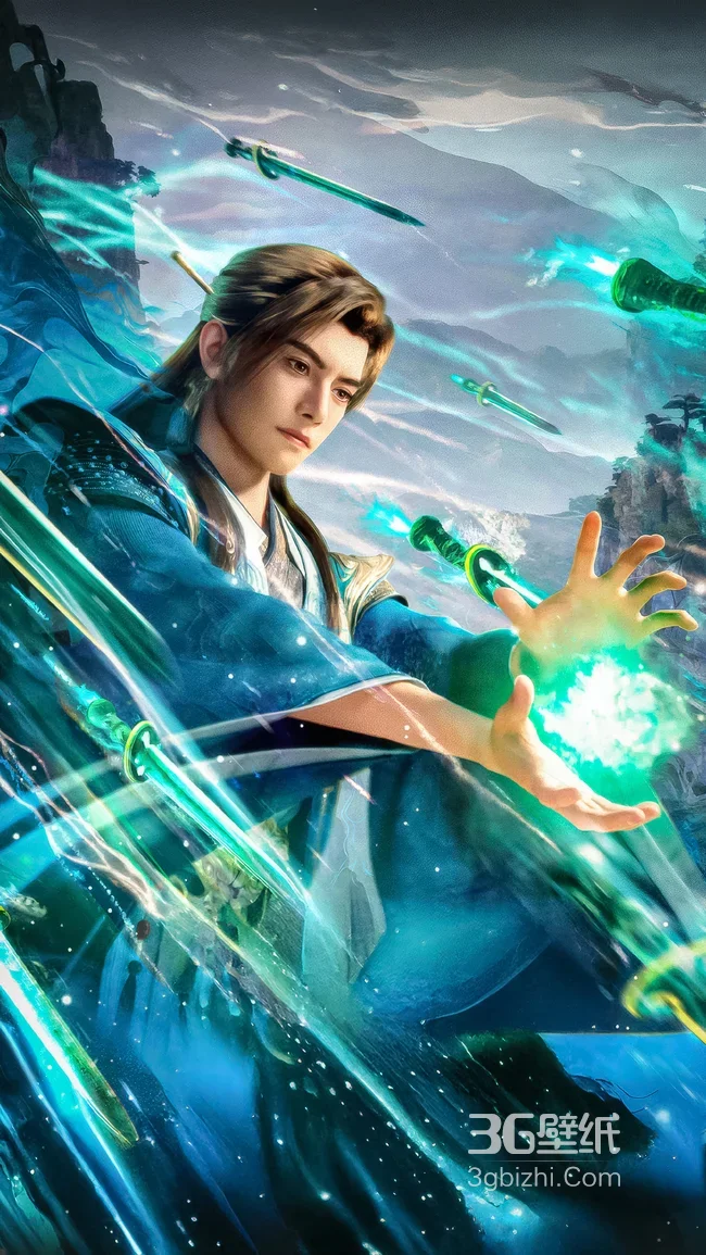 韩立·青竹蜂云剑 国风国漫《凡人修仙传》动画仙侠壁纸1