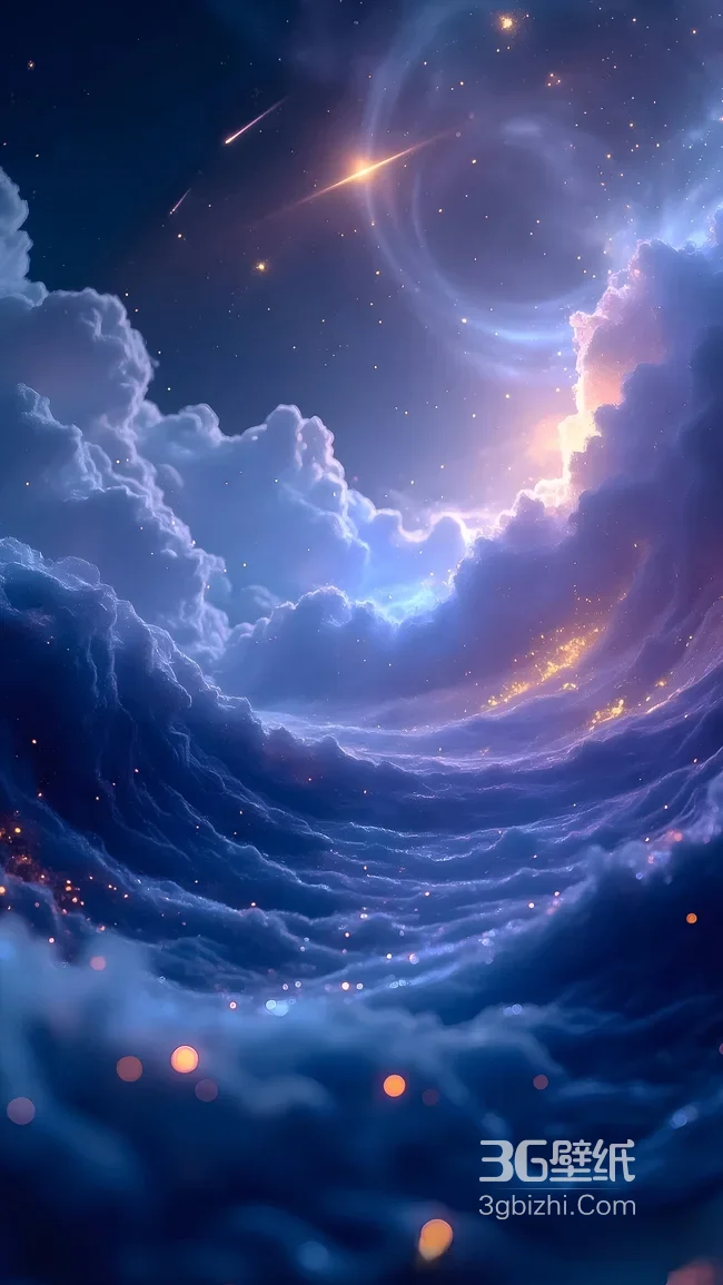 星空云海·梦幻星云 唯美氛围感手机壁纸1