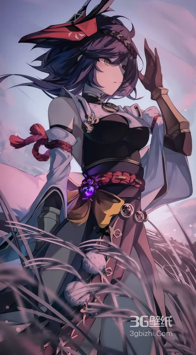 九条裟罗·和风武者 原神国风动漫风 高人气游戏角色壁纸1