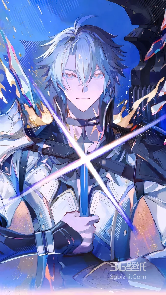 景元·剑光交错 二次元炫酷 高燃游戏角色壁纸1