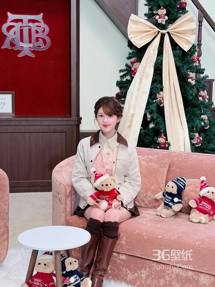 赵露思·时尚优雅风 卡其外套穿搭 明星活动高清图8