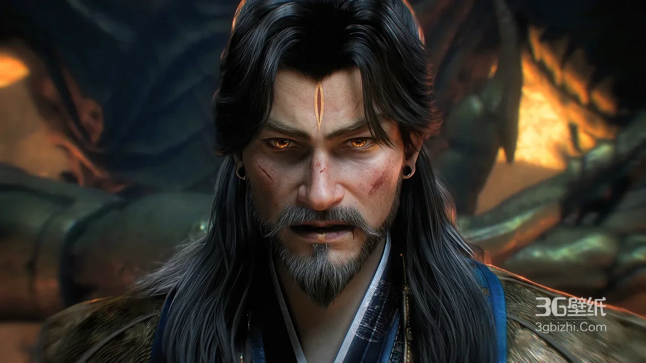 古风帅哥·南陇侯·写实国漫风 奇幻战场电脑壁纸（古风玄幻电脑壁纸）1