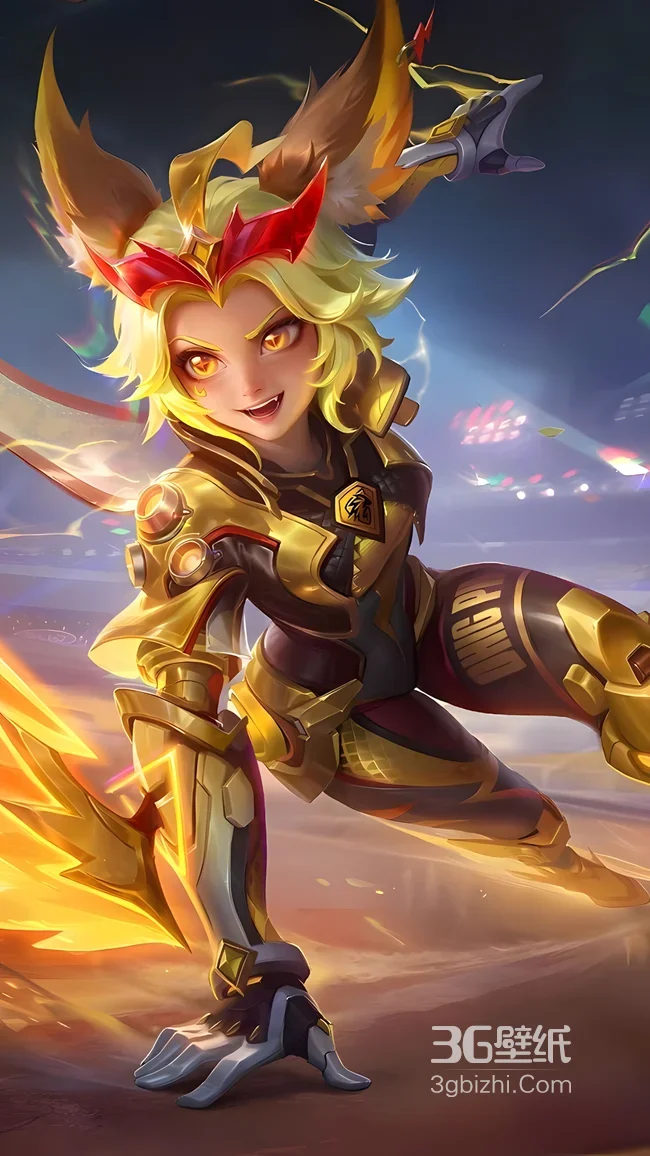 沈梦溪·机甲闪电战 王者荣耀科幻竞技风壁纸1