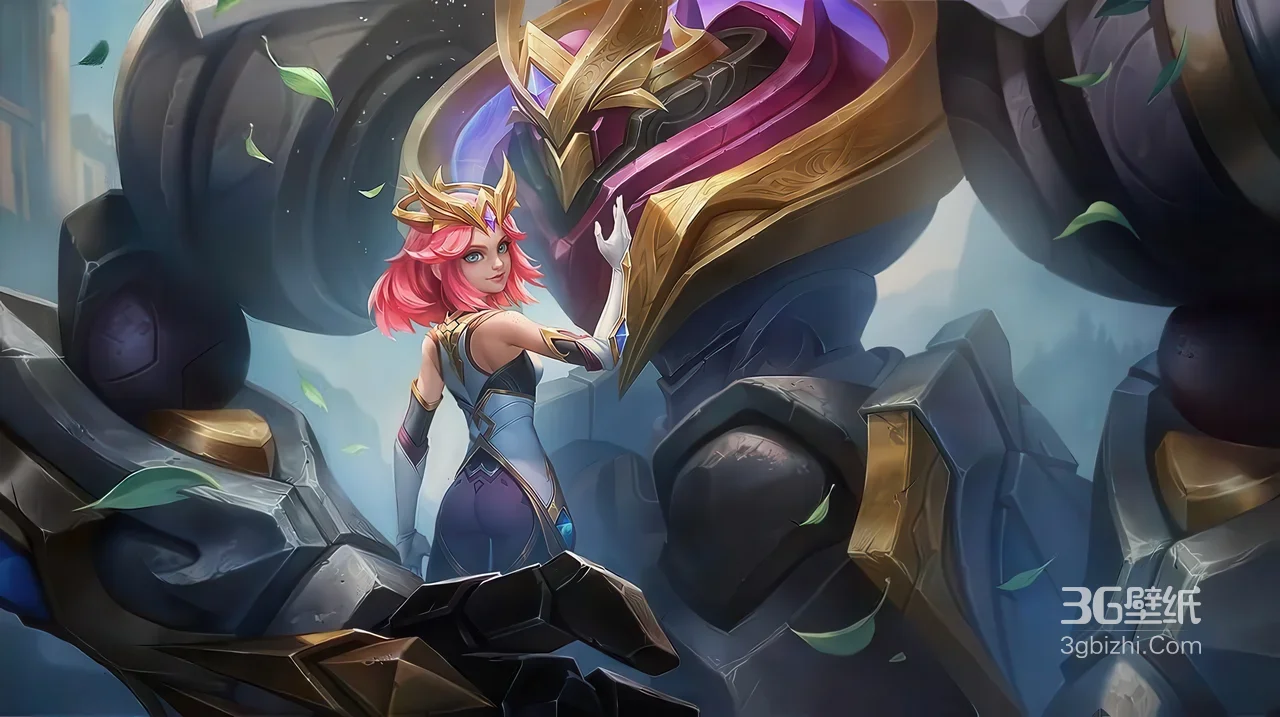 瑶·星穹之声 机械巨像伴身·唯美游戏CG 王者荣耀热门壁纸1