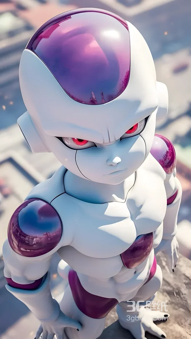 弗利萨·红瞳机甲风 3D写实龙珠动漫壁纸（高质感）1