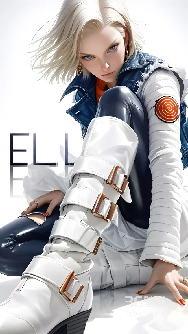 人造人18号·二次元写实风酷飒少女超人气手机壁纸1