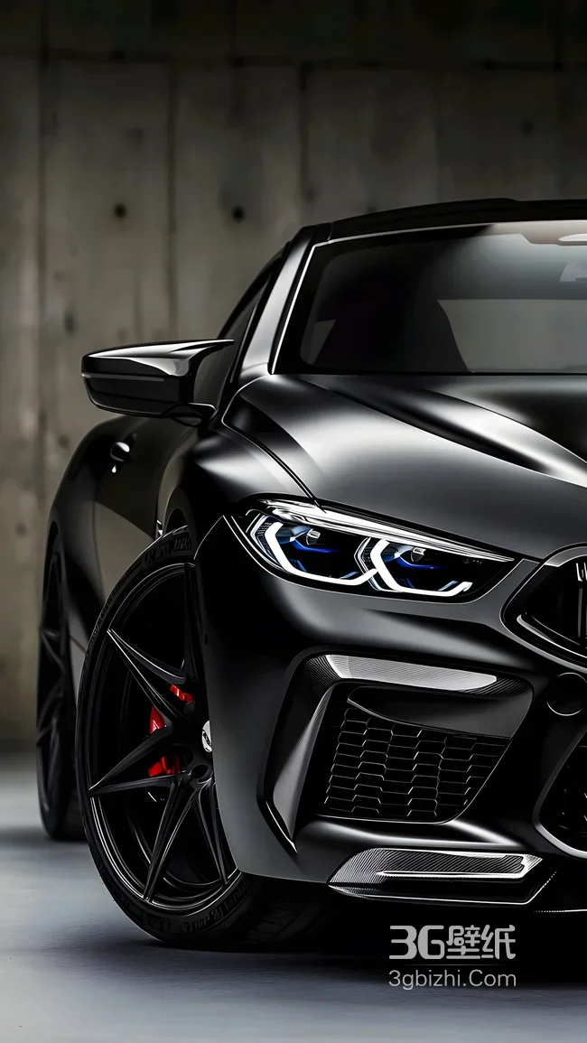 宝马跑车·暗黑科技风 超酷机械美学手机壁纸1