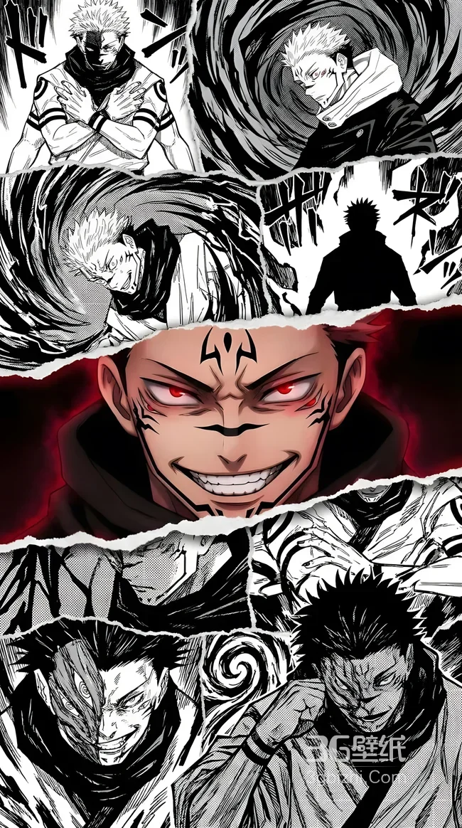 两面宿傩·狂气压迫 咒术回战暗黑热血动漫壁纸1