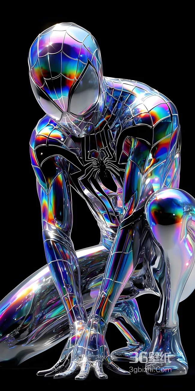蜘蛛侠·全息电镀风 漫威科幻超英壁纸1