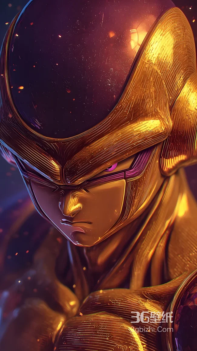 弗利萨·黄金形态 写实金属风 龙珠动漫高燃壁纸1
