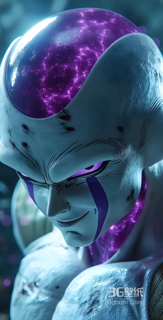 弗利萨·紫电能量涌动 写实风龙珠动漫热血壁纸1