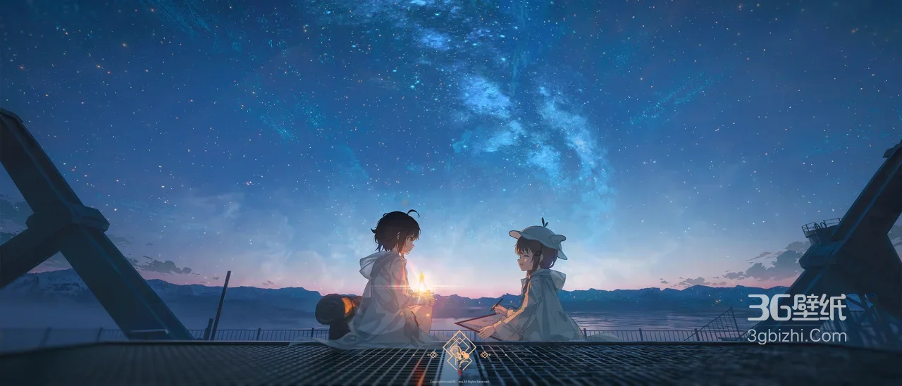 星空少年·唯美二次元国漫风格宽屏车机壁纸1