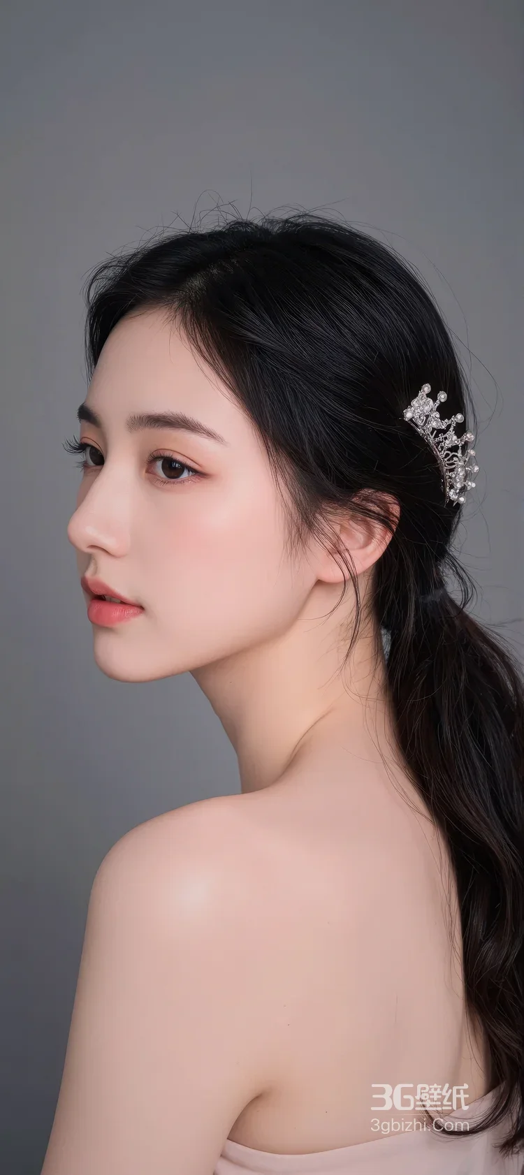 长发氛围感女生·唯美写实风 高热度清新人像写真4