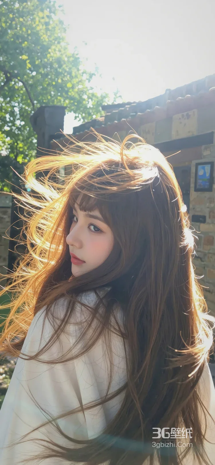 长发氛围感女生·唯美写实风 高热度清新人像写真5