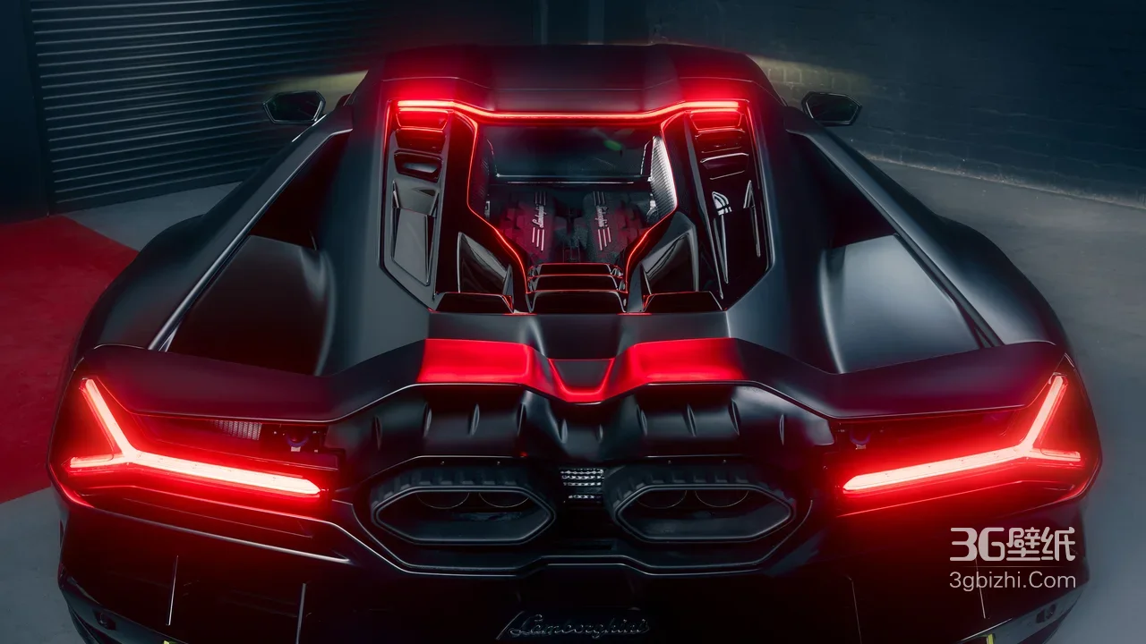 兰博基尼超跑·暗黑科技风 超跑电脑壁纸1
