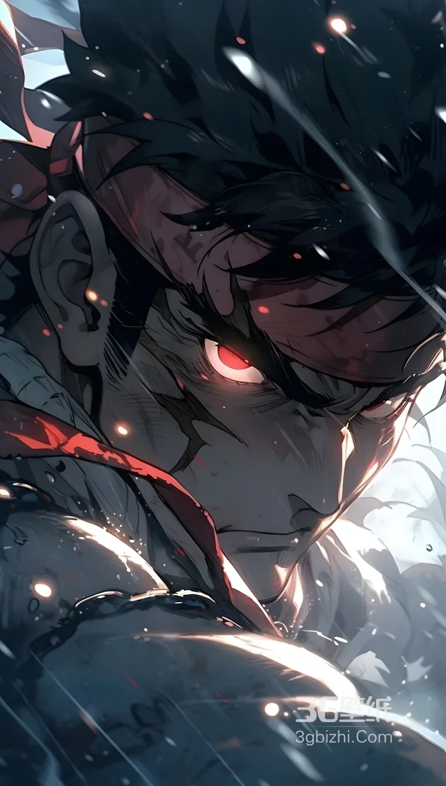 隆·杀意红瞳 暗黑热血风 街头霸王热血格斗壁纸1