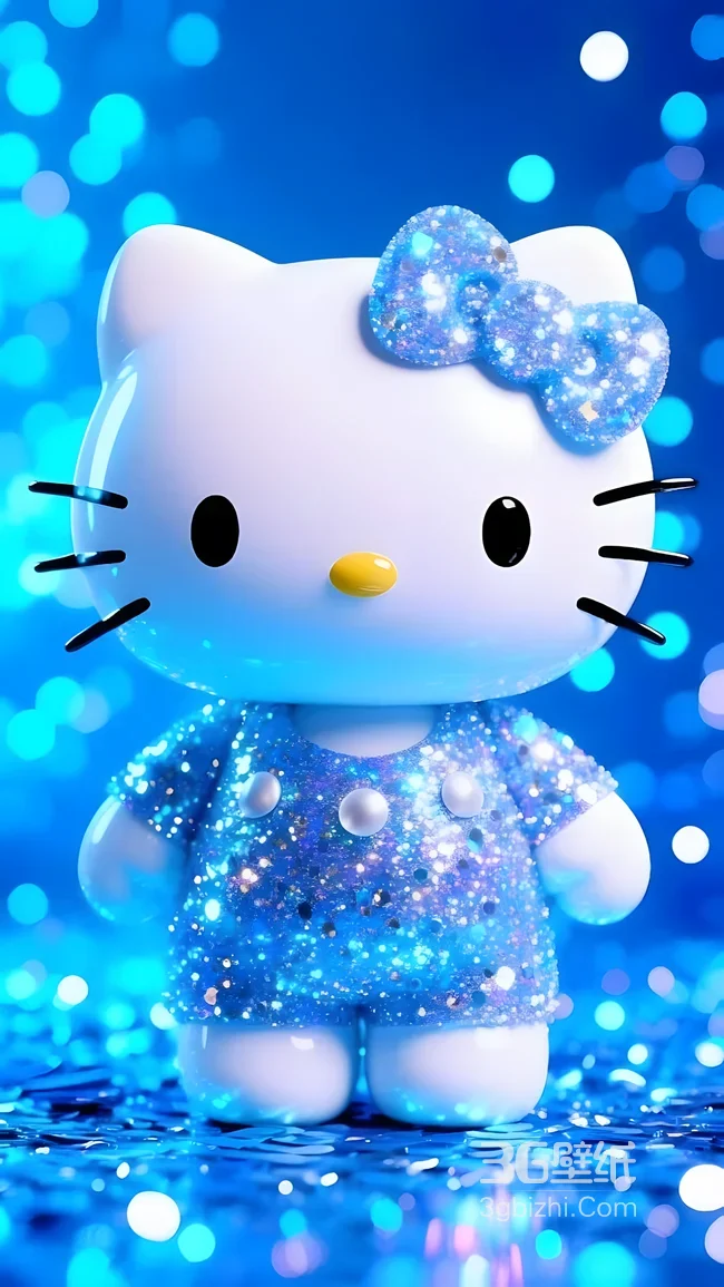 Hello Kitty·闪粉梦幻风 三丽鸥治愈系手机壁纸1