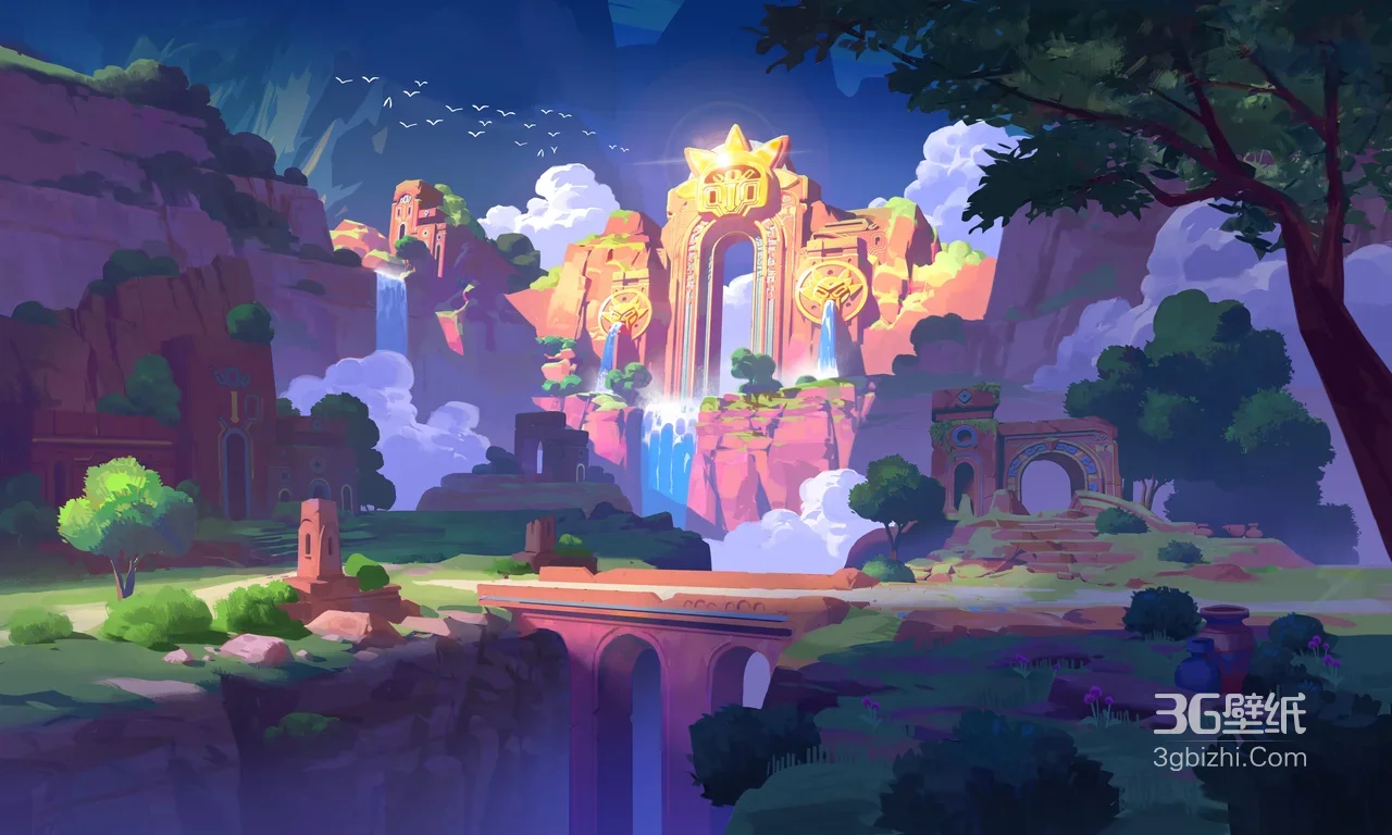 异域古风秘境·二次元游戏风场景 热门电脑壁纸精选1