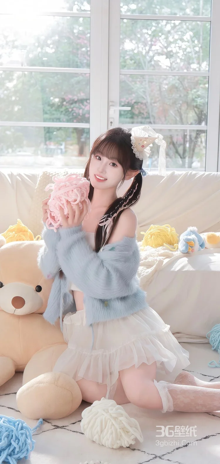 元气女生·写实日常风室内自拍 高人气女生自拍套图8