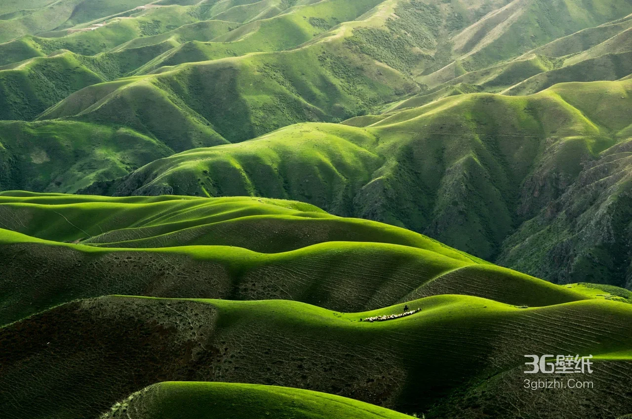 草原山峦·唯美写实 自然治愈系电脑壁纸1