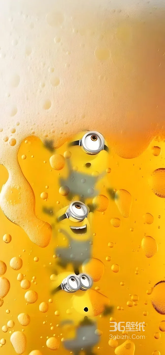 小黄人啤酒嬉戏 动漫风神偷奶爸 热门手机壁纸1