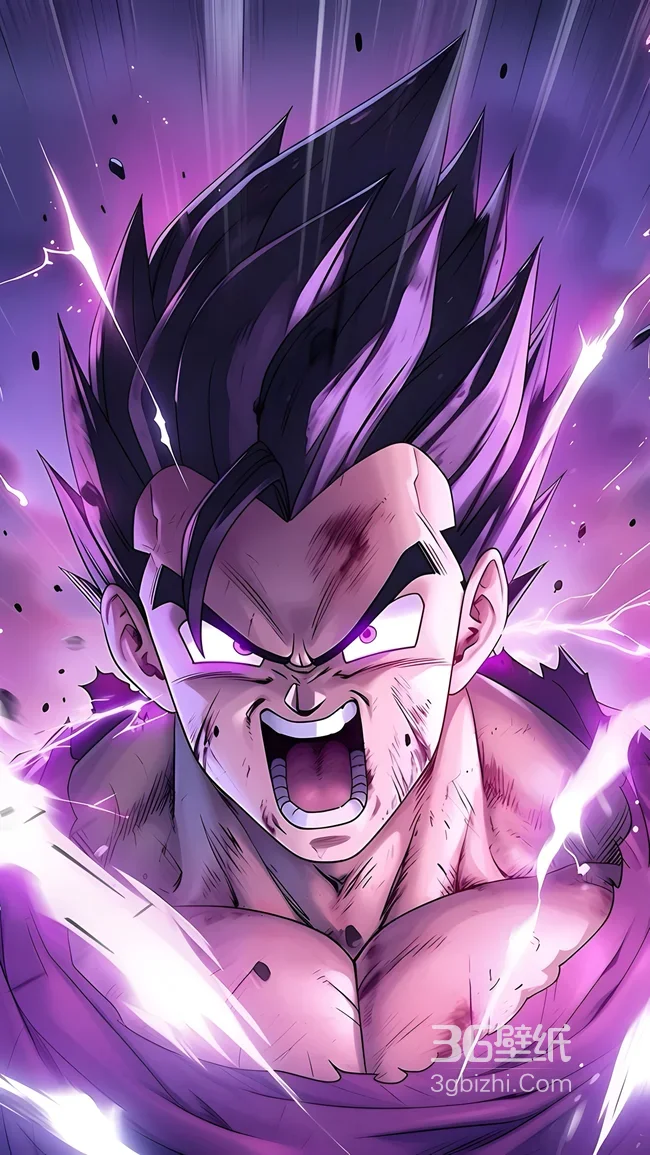 孙悟饭·潜力爆发 热血动漫风龙珠手机壁纸热榜1