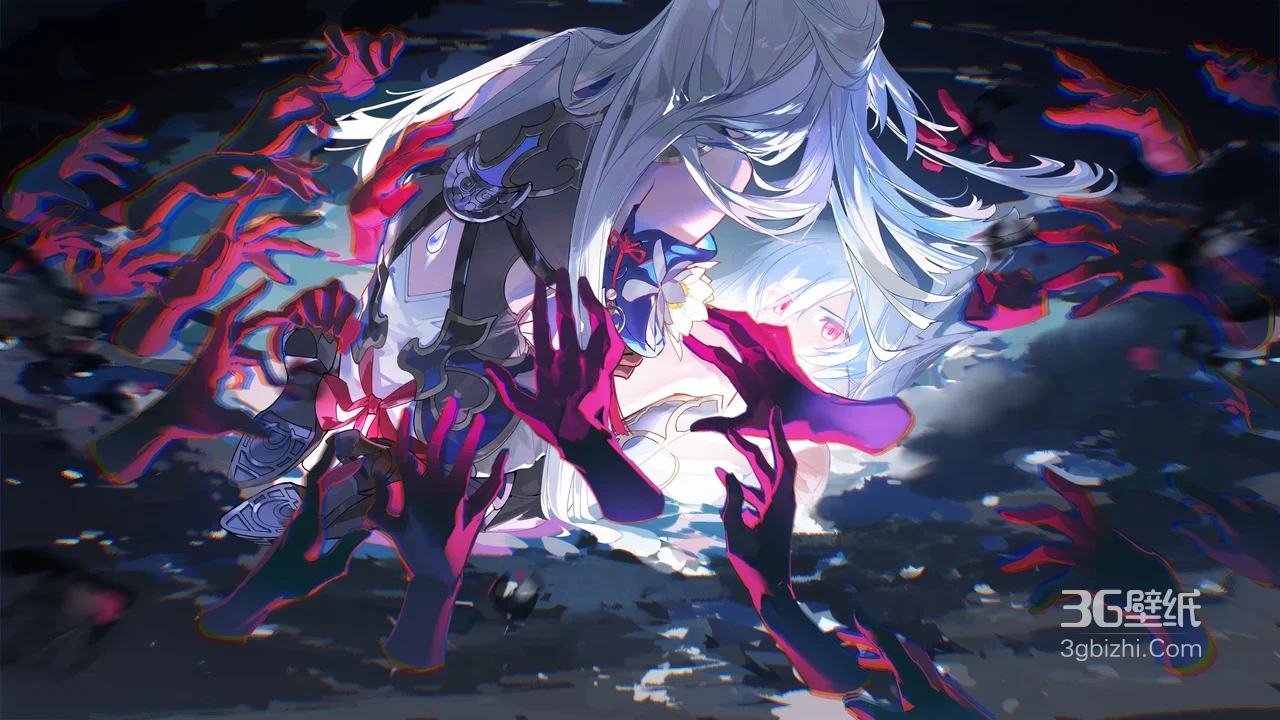 崩坏星穹铁道角色·血色手环绕 暗黑二次元游戏壁纸1