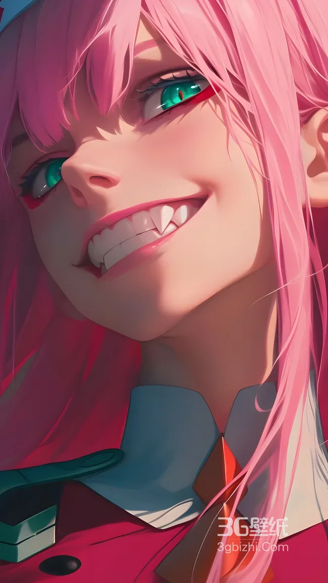 零二·尖牙邪笑 二次元动漫《Darling in the Franxx》壁纸1