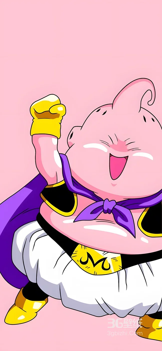 魔人布欧·胖布欧（开心欢呼）七龙珠动漫壁纸1