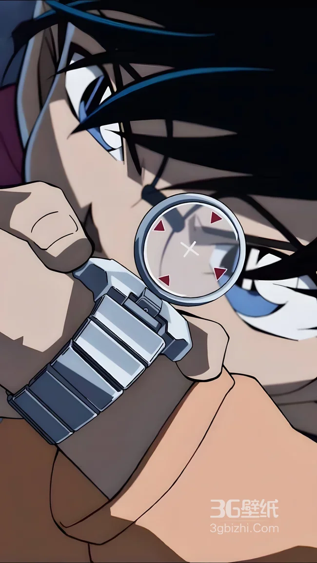 江户川柯南·麻醉针手表 日漫《名侦探柯南》高燃壁纸1