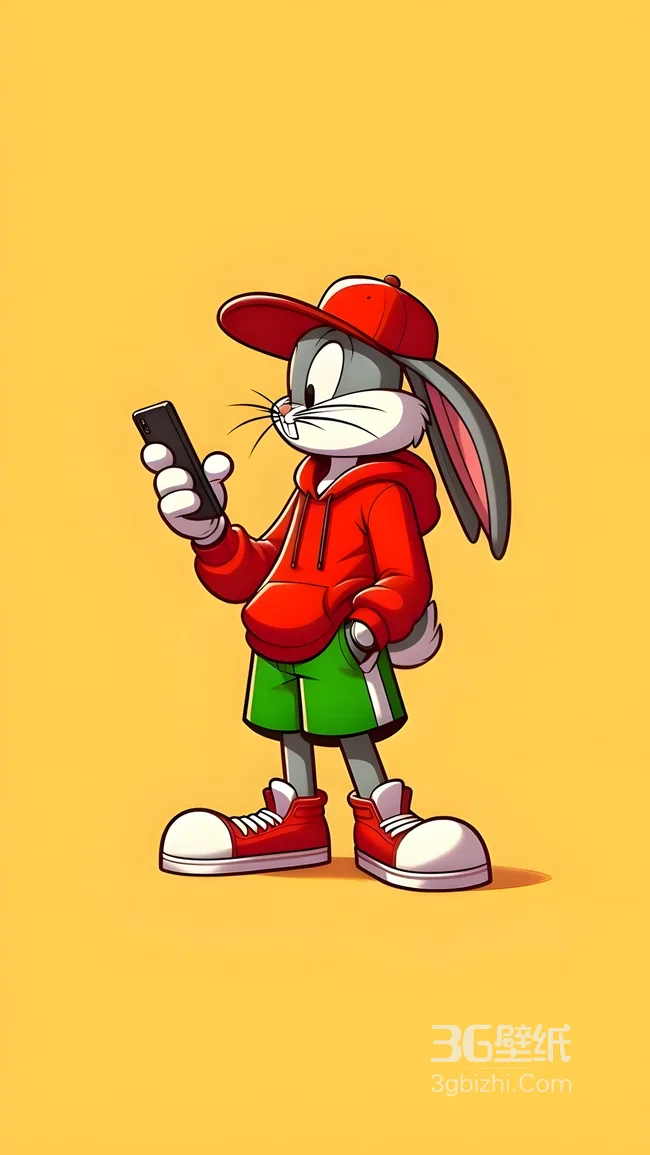 兔八哥·潮流运动穿搭 乐一通卡通高人气壁纸1