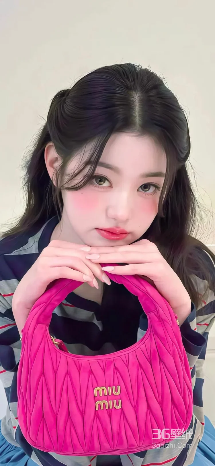 韩系甜妹双麻花辫+卡通发夹 温柔氛围感女生头像参考1