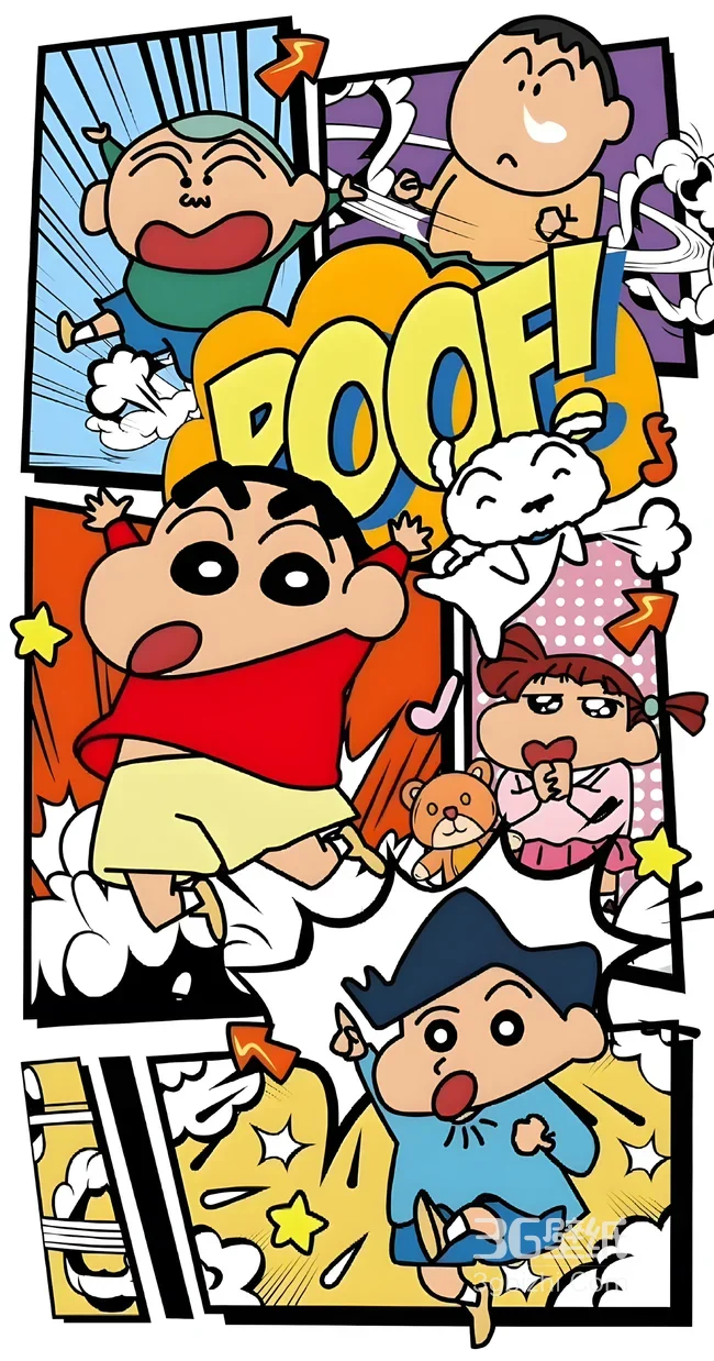 蜡笔小新及伙伴·日漫卡通风·蜡笔小新动漫热门壁纸1