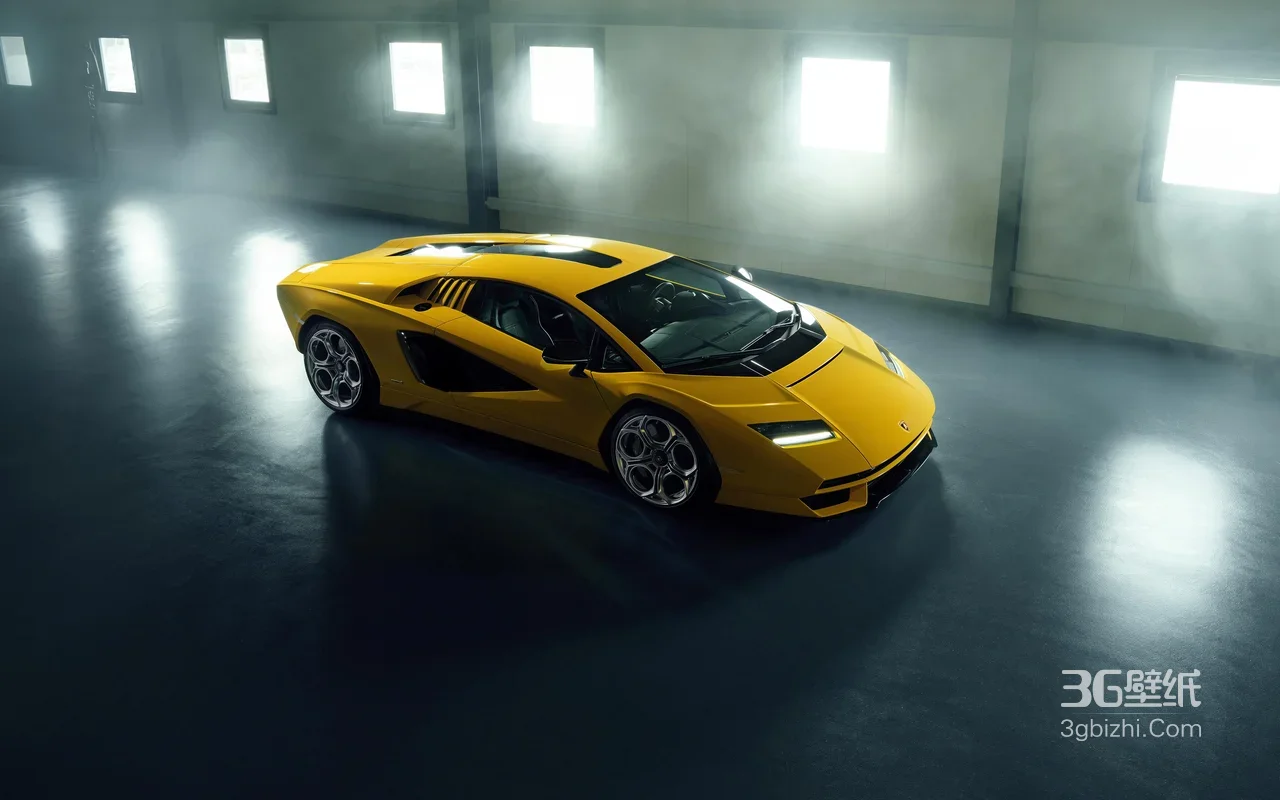 兰博基尼跑车·冷峻工业风 超跑宽屏电脑壁纸1