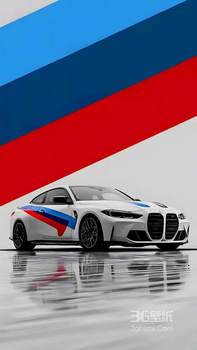 宝马M系跑车·运动拉花 速度美学手机壁纸1